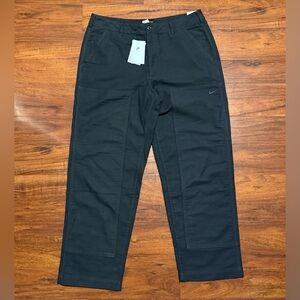 Nike Men's Gray Double Knee Cargo Pants